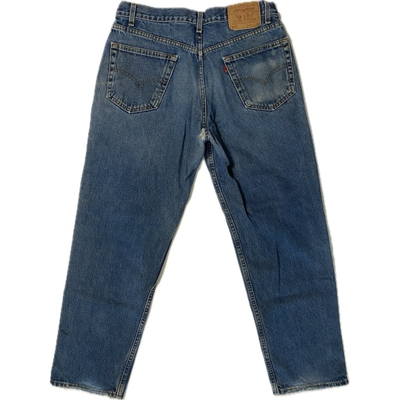 Levi’s 550 Relxed Fit Distressed Denim Jeans 34x30 - Picture 5 of 14